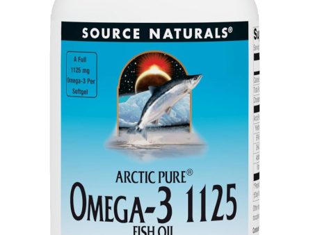 Source Naturals, ArcticPure Omega 3 1125 Fish Oil, 120 softgels For Cheap