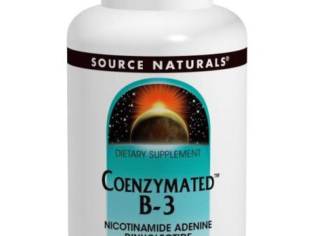 Source Naturals, Coenzymated Vitamin B 3, 25mg, 30 Sublingual Fashion