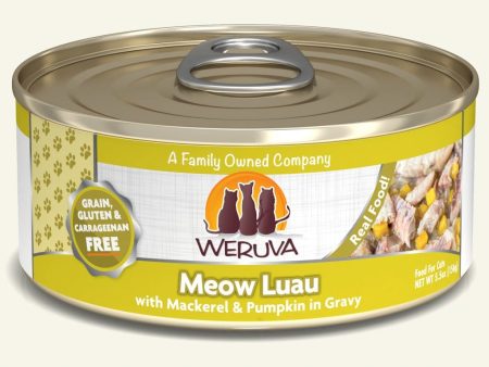 Weruva Meow Luau With Mackerel and Pumpkin Canned Cat Food For Sale