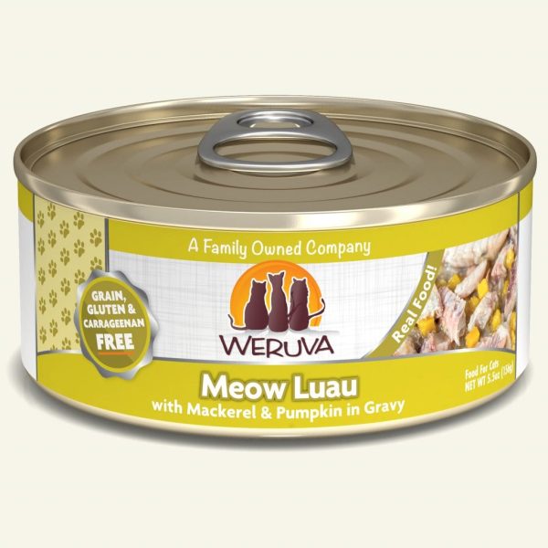 Weruva Meow Luau With Mackerel and Pumpkin Canned Cat Food For Sale