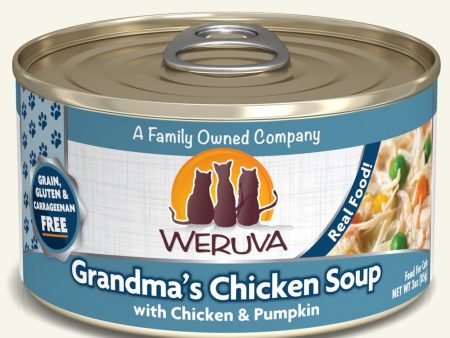 Weruva Grain Free Grandma s Chicken Soup With Chicken & Pumpkin Canned Cat Food Cheap