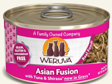 Weruva Asian Fusion With Tuna & Shirasu in Gravy Canned Cat Food Online