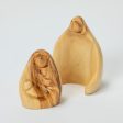 Olive Wood Hugging Holy Family Nativity Online Hot Sale