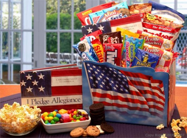 America The Beautiful Snack Gift Box Online Sale