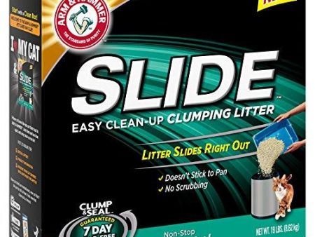 Arm & Hammer Slide Odor Control Easy Clean-Up Clumping Cat Litter For Sale