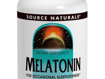 Source Naturals, Melatonin, 2.5mg Sublingual Peppermint, 120 ct For Discount