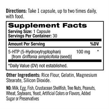 Natrol, 5 HTP, 100mg, 30 ct For Cheap