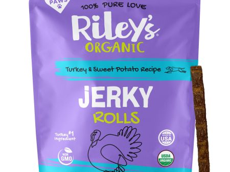 Organic Turkey & Sweet Potato Jerky Rolls Supply