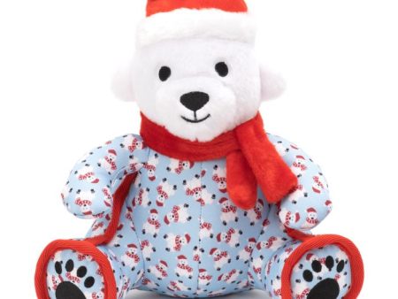 The Worthy Dog Polar Bear Toy For Discount