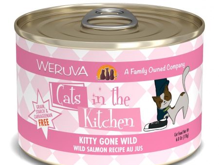 Weruva Kitty Gone Wild Wild Salmon Recipe Au Jus Canned Cat Food Cheap