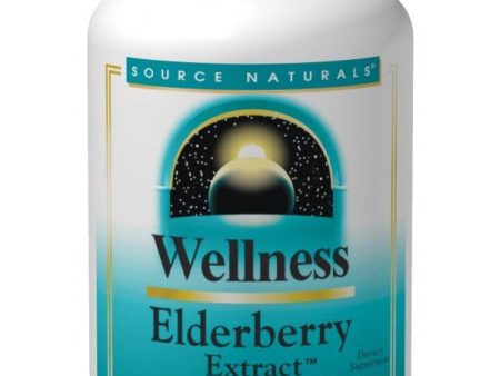 Source Naturals, Wellness Elderberry Extract, 500mg, 120 ct Cheap