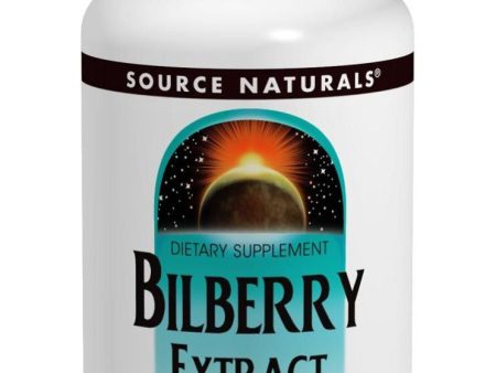 Source Naturals, Bilberry Extract, 100mg, 60 ct Fashion