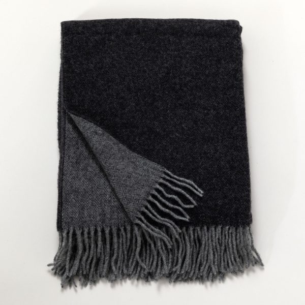 Ukrainian 100% Merino Wool Throw Blanket Hot on Sale