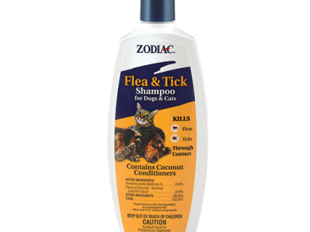 ZODIAC FLEA & TICK SHAMPOO FOR DOGS & CATS For Cheap