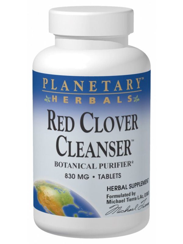 Planetary Herbals - Red Clover Cleanser - 150 ct Hot on Sale