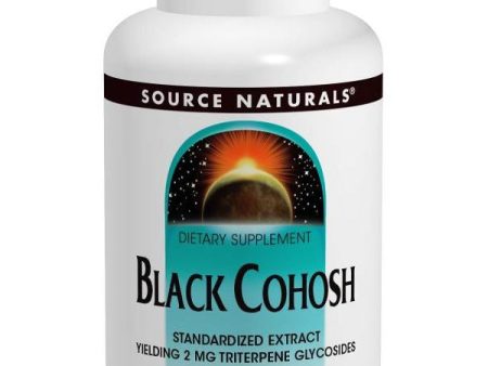 Source Naturals, Black Cohosh Standardized Ext, 80mg, 120 ct Fashion