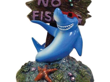 EXOTIC ENVIRONMENTS COOL SHARK NO FISHING SIGN For Discount