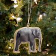 Love For Elephants Metal Ornament For Cheap