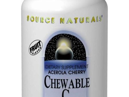 Source Naturals, Acerola Cherry Chewable C, 120mg, 100 ct For Cheap