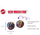 Ethical Spot Sew Much Fun Yarn Balls 2.5″ 2 Pk Cat Toy For Sale