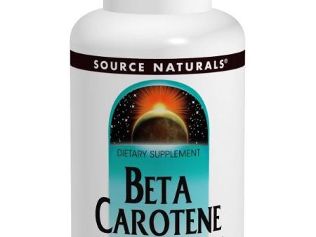 Source Naturals, Beta Carotene 25 000 IU, 100 softgels Supply