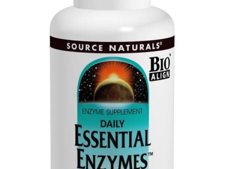 Source Naturals, Essential Enzymes, 500mg Vegetarian Bio Aligned, 240 ct For Sale