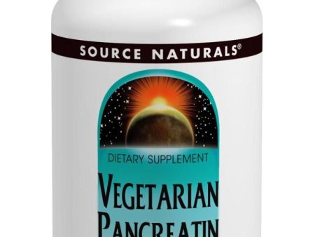 Source Naturals, Vegetarian Pancreatin, 475mg, 120 ct For Discount