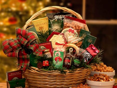 Holiday Celebrations Holiday Gift Basket - Large Online now