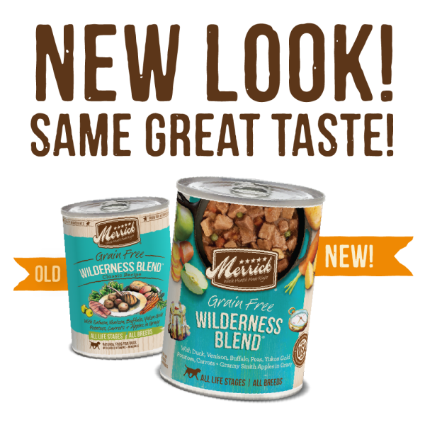 Merrick Grain Free Wilderness Blend Canned Dog Food Online