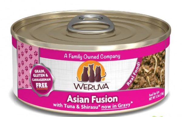 Weruva Asian Fusion With Tuna & Shirasu in Gravy Canned Cat Food Online