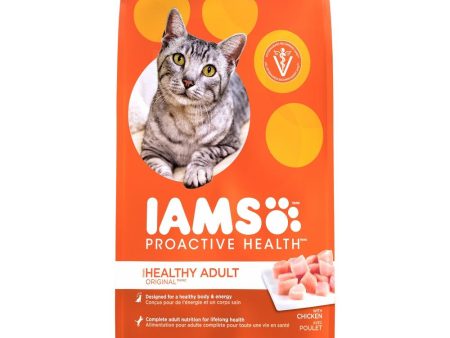 Iams Proactive Health Adult Original with Chicken Dry Cat Food For Discount