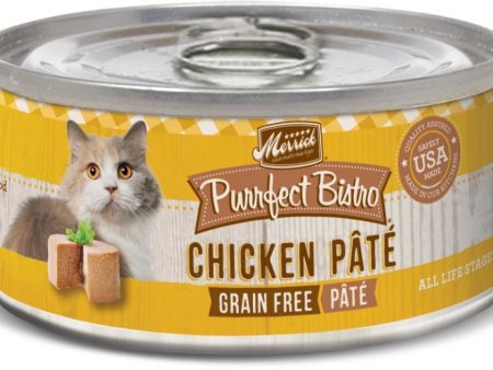 Merrick Purrfect Bistro Chicken Pate Grain Free Canned Cat Food For Cheap