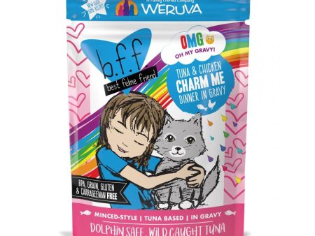 Weruva BFF Tuna & Chicken Charm Me Recipe Pouches Wet Cat Food Hot on Sale