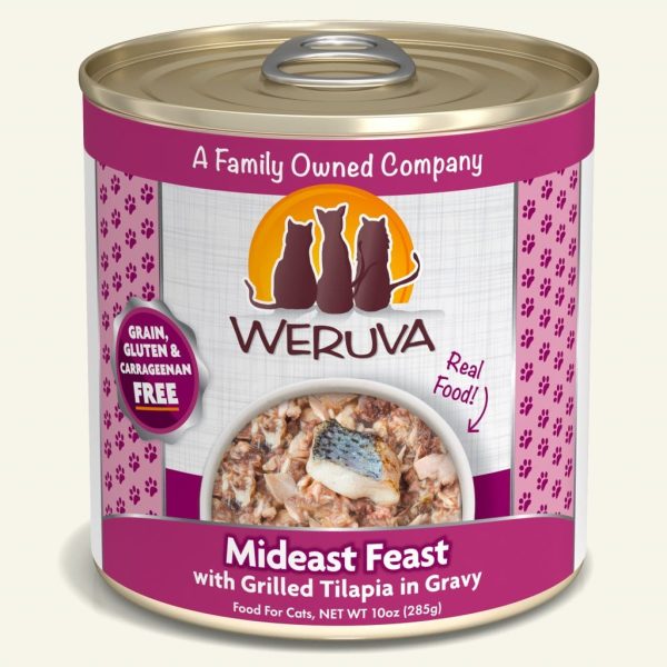 Weruva Mideast Feast With Grilled Tilapia Canned Cat Food Hot on Sale