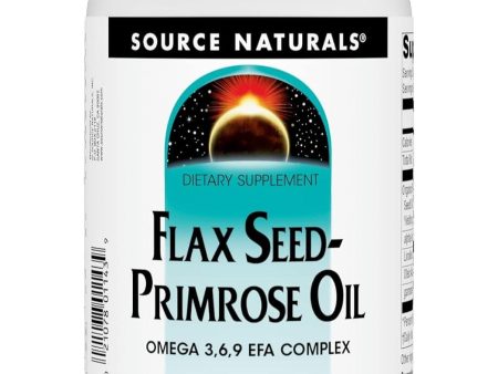 Source Naturals, Flax Seed Primrose Oil, 1300mg, 90 softgels Online Sale