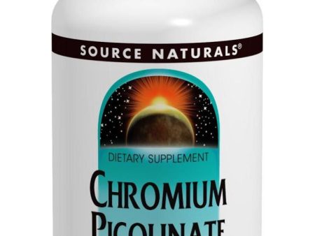 Source Naturals, Chromium Picolinate Yeast Free 200mcg, 240 ct on Sale