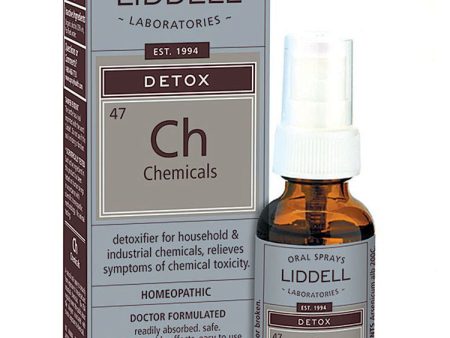 Liddell Homeopathic, Detox Chemicals, 1 oz Online