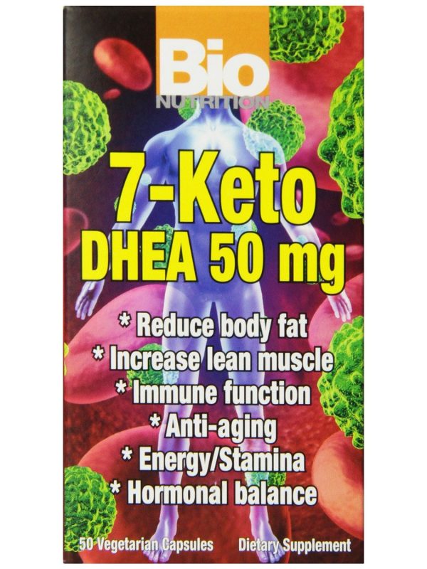 Bio Nutrition, 7 Keto DHEA, 50 vegicaps Online Sale