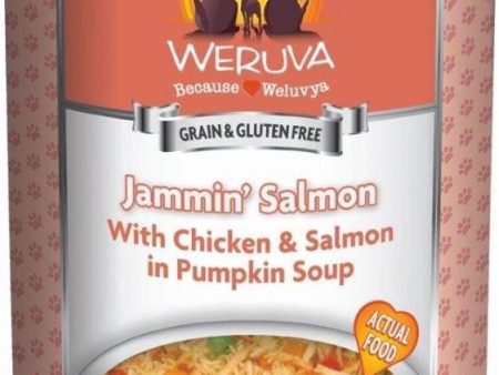 Weruva Jammin’ Salmon with Chicken & Salmon in Pumpkin Soup Dog Food Discount