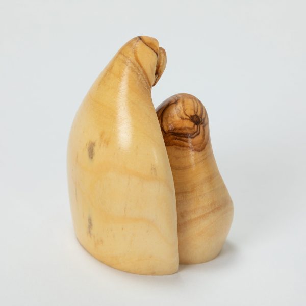 Olive Wood Hugging Holy Family Nativity Online Hot Sale