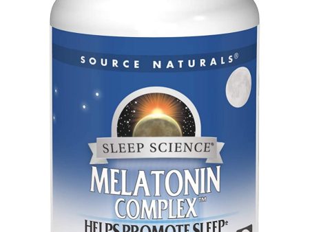 Source Naturals, Melatonin Complex 3 mg Peppermint Lozenges, 100 ct on Sale