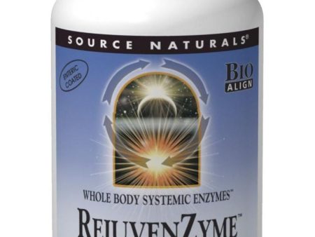 Source Naturals, RejuvenZyme Whole Body Enzymes Bio Aligned, 60 ct Discount