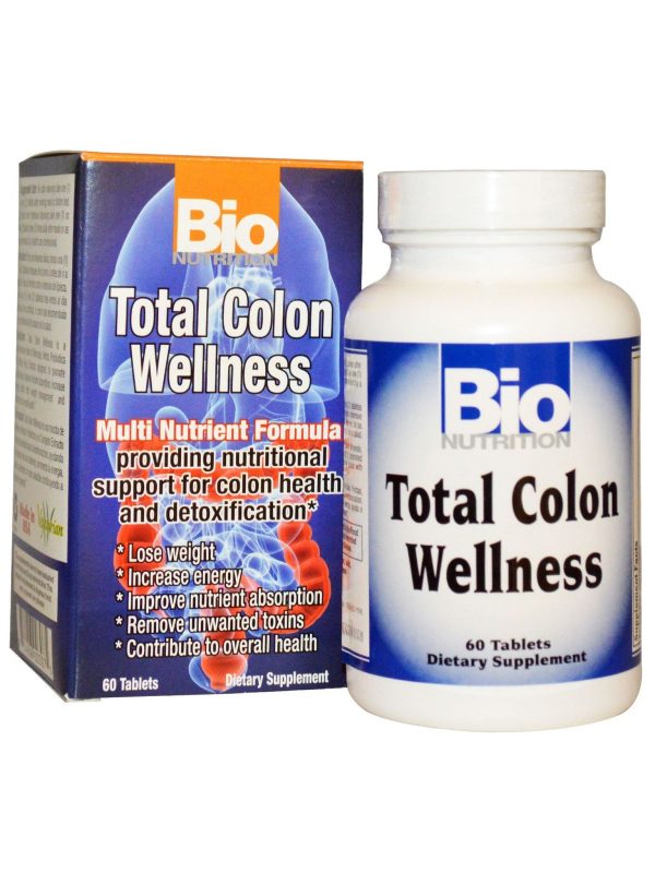 Bio Nutrition, Total Colon Wellness, 60 tabs Cheap