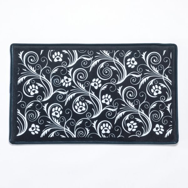 Perfectly Paw Patterned Memory Foam Mat Discount