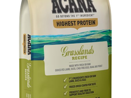 ACANA Highest Protein Grasslands Recipe Dry Dog Food Hot on Sale