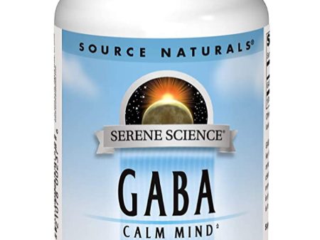 Source Naturals, Serene Science® GABA Calm Mind, 750mg, 45 ct Online