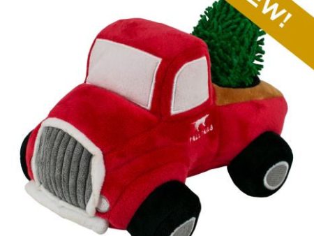 Tall Tails Red Truck With Tree Online Sale