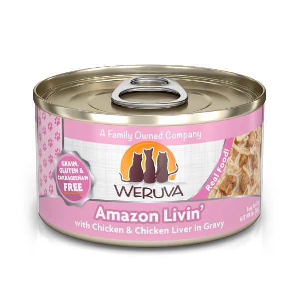 Weruva Amazon Livin  Canned Cat Food Fashion