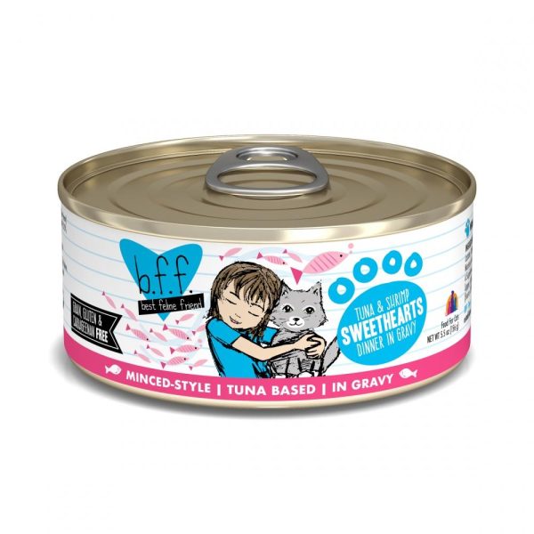 Weruva BFF Tuna & Shrimp Sweethearts Canned Cat Food Sale