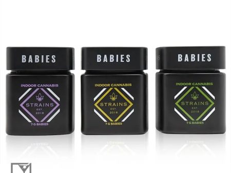 3 oz Square Glass Child-Resistant Jar Sale